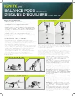 Preview for 3 page of SPRI IGNITE BALANCE PODS Setup, Workout Tips And Care & Safety Manual