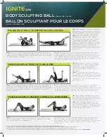 Preview for 2 page of SPRI IGNITE BODY SCULPTING BALL Exercise Manual