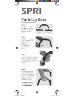 SPRI Push-Up Bars Assembly Instructions предпросмотр