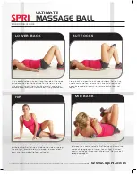 Preview for 2 page of SPRI ULTIMATE MASSAGE BALL Exercise Manual