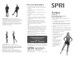 Предварительный просмотр 1 страницы SPRI Xering Exercise Instructions