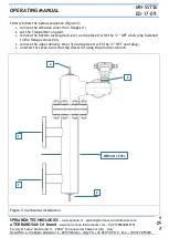 Предварительный просмотр 9 страницы SPRIANO SPRIANO Series Operating Manual