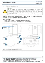 Предварительный просмотр 37 страницы SPRIANO SPRIANO Series Operating Manual