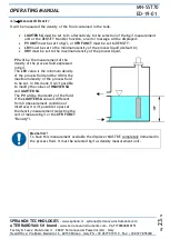 Preview for 23 page of SPRIANO SST7 Series Operating Manual