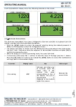 Preview for 25 page of SPRIANO SST7 Series Operating Manual