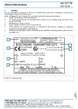 Предварительный просмотр 27 страницы SPRIANO SST70 Operating Manual