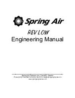 Spring Air Systems Rev Low Engineering Manual предпросмотр