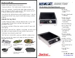 Предварительный просмотр 2 страницы Spring USA MAX INDUCTION SM-261C Operation Manual