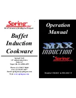 Preview for 1 page of Spring USA SM-181C Operation Manual