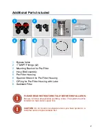 Preview for 2 page of Spring Well CSF1 Installation Instructions Manual