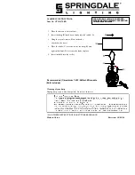 Springdale Lighting GT15317LED Assembly Instructions предпросмотр