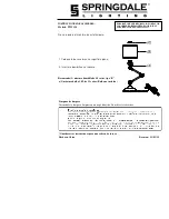 Предварительный просмотр 2 страницы Springdale Lighting GT15321 Assembly Instructions