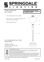 Springdale Lighting STB11140 Assembly Instructions preview