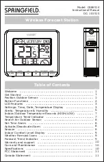 Springfield CA86514 Instructional Manual preview