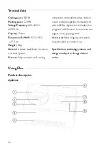 Предварительный просмотр 22 страницы Springlane elisa Instruction Manual