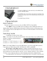 Предварительный просмотр 4 страницы Springtree DMX600 User Manual And Installation Manual