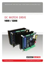 Preview for 1 page of Sprint Electric 1600i Product Manual