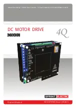 Sprint Electric 4Q 3600XRi Product Manual preview