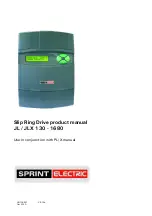 Sprint Electric JL1025 Product Manual preview