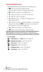 Preview for 18 page of Sprint PCS CDM9155SP Getting To Know Manual