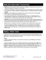 Preview for 7 page of Sprint 16011608500 Owner'S Manual