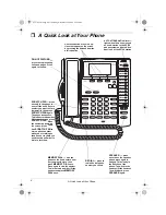 Предварительный просмотр 9 страницы Sprint 4-Line Telephone System
with Speakerphone and
Caller ID Owner'S Manual