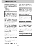 Preview for 23 page of Sprint 900MHz Digital Cordless Phone with Call Waiting Owner'S Manual