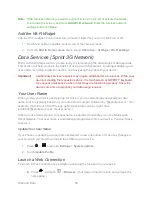 Preview for 98 page of Sprint Express M650 User Manual