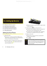 Preview for 14 page of Sprint LG LX290 User Manual