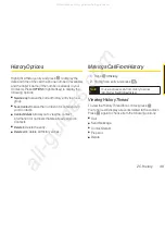 Preview for 61 page of Sprint LG LX290 User Manual