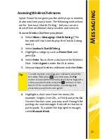 Preview for 25 page of Sprint m620 User Manual