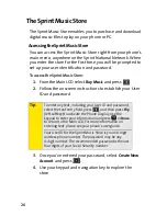 Preview for 30 page of Sprint m620 User Manual