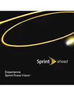 Sprint Mobile Digital TV Manual preview