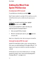 Предварительный просмотр 36 страницы Sprint PCS touchpoint User Manual