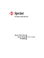 Sprint PCS Vision User Manual preview