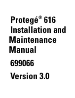 Sprint Protege 616 Installation And Maintenance Manual preview