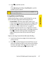 Preview for 61 page of Sprint SANYO PRO-200 User Manual