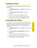 Preview for 107 page of Sprint SANYO PRO-200 User Manual