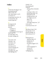 Preview for 235 page of Sprint SANYO PRO-200 User Manual