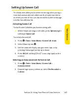 Preview for 161 page of Sprint SANYO PRO700 User Manual