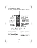 Предварительный просмотр 11 страницы Sprint Spread Spectrum Cordless Telephone Owner'S Manual