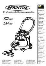 Предварительный просмотр 1 страницы Sprintus ERA EVO Original User Manual