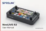 SPROLINK NeoLIVE R2 User Manual preview