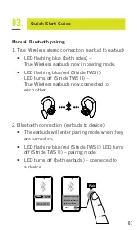 Предварительный просмотр 7 страницы Sprout Stride TWS Instruction Manual