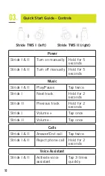 Предварительный просмотр 10 страницы Sprout Stride TWS Instruction Manual