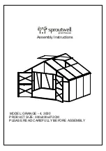 Sproutwell GRANGE-4,3000 Assembly Instructions Manual preview