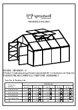 Preview for 1 page of Sproutwell GRANGE-4 Assembly Instruction Manual