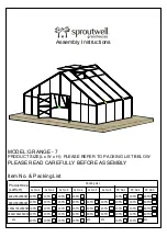 Preview for 1 page of Sproutwell GRANGE-7 Assembly Instructions Manual