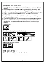 Предварительный просмотр 2 страницы Sproutwell LARGE GAZEBO Assembly Instructions Manual