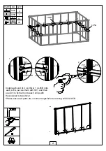 Предварительный просмотр 21 страницы Sproutwell LARGE GAZEBO Assembly Instructions Manual